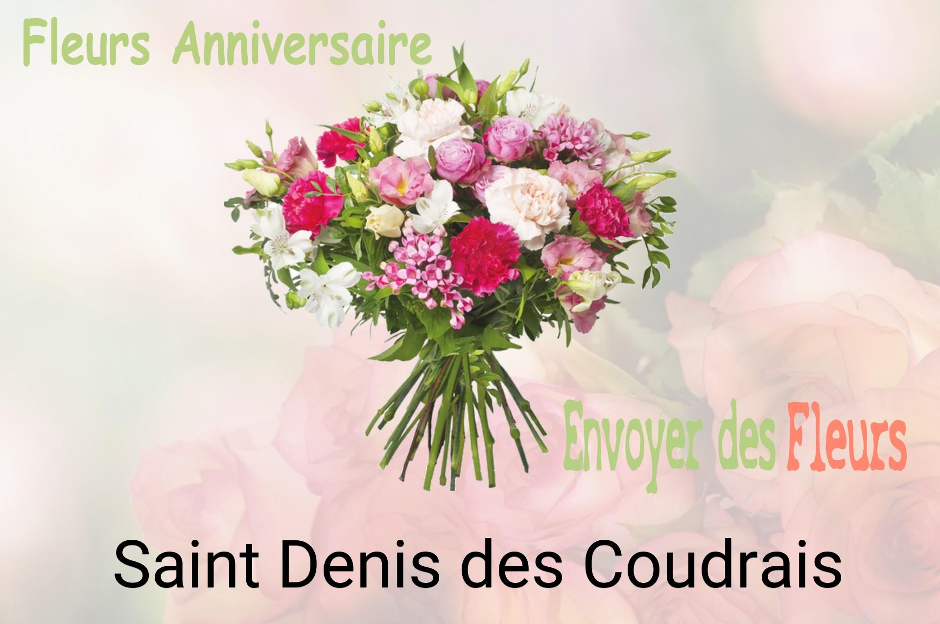 Bouquet de fleurs d’anniversaire livré à Saint-Denis-des-Coudrais